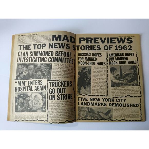 MAD Magazine March 1962 Issue No 69 Celebrities Movies TV Shows Parody Spoofs - Picture 4 of 7